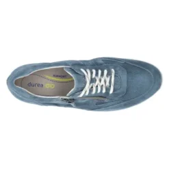 Durea Go - Wijdte H - Blauw - Uitneembaar voetbed
