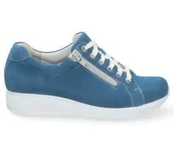 Durea - Wijdte H - 6239 1412 - Jeans - Uitneembaar voetbed