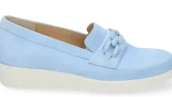 Durea - Wijdte K - 5754 - Licht Blauw - Uitneembaar voetbed