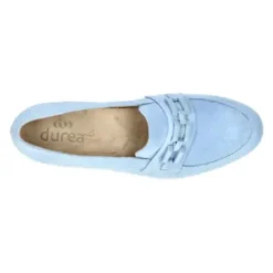 Durea - Wijdte K - 5754 - Licht Blauw - Uitneembaar voetbed