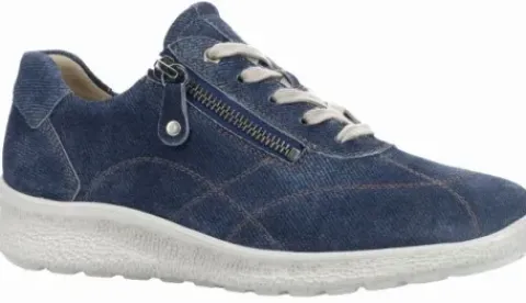 Hartjes - Wijdte K - Rap - 162.1603 - Blauw - Uitneembaar voetbed